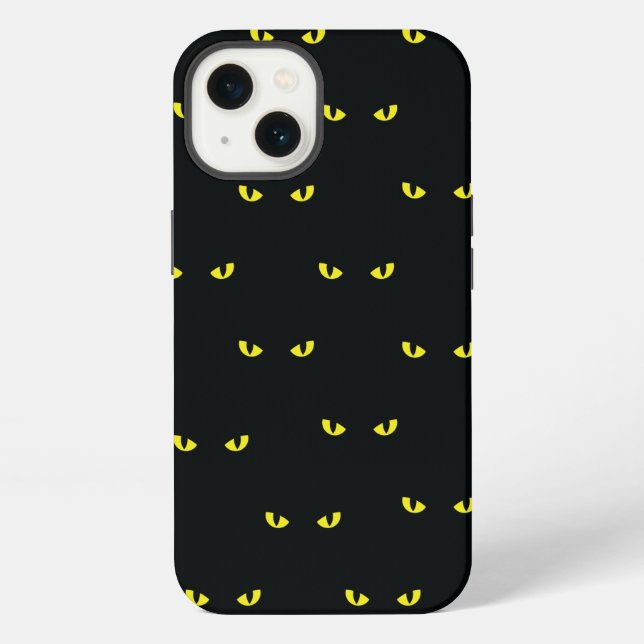 Funda Para iPhone Gatos negros (Reverso )