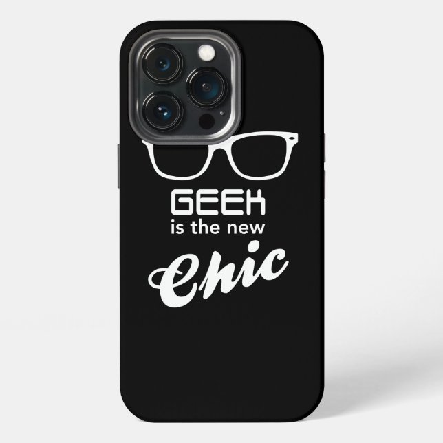Funda Para iPhone Geek Es Lo Nuevo Chic (Reverso )