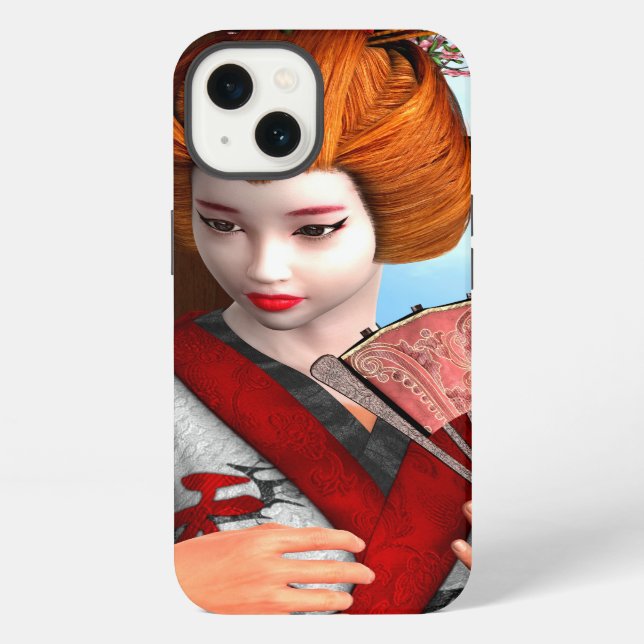 Funda Para iPhone Geisha (Reverso )