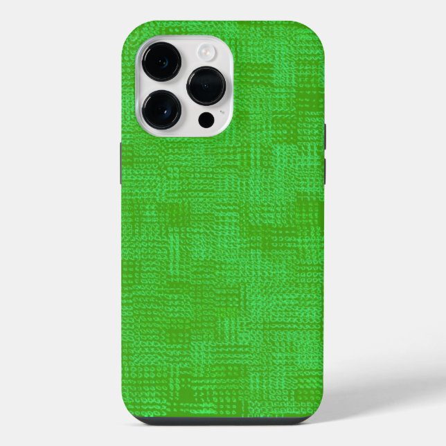 Funda Para iPhone Gemas verdes (Reverso )