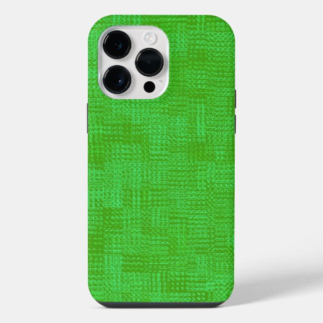 Funda Para iPhone Gemas Verdes (Reverso )