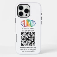 Generador de código QR y logotipo comercial Modern
