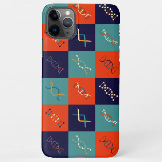 Funda Para iPhone 11Pro Max genética del ADN retro conjunto de patrones de bio