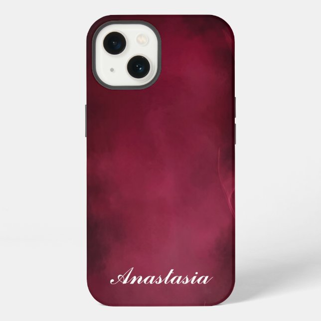 Funda Para iPhone Genial, Increíble, rojo (Reverso )