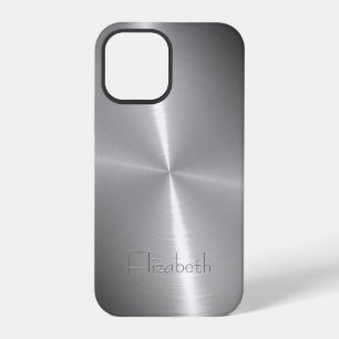 Funda Para iPhone 12 Pro Genial Radial de Acero Metálico Brillante
