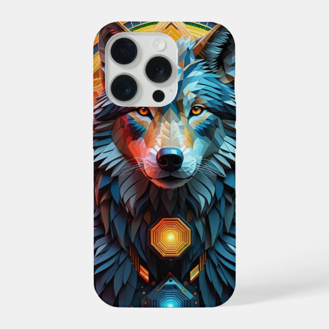 Funda Para iPhone Geo Wolf (Reverso )