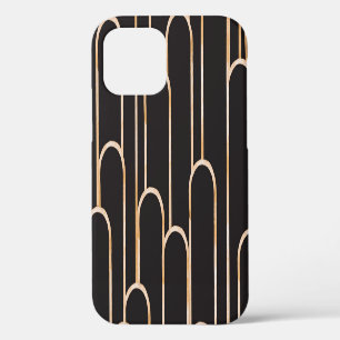 Funda Para iPhone 12 Geometría Art Deco: fondo de escritorio acuarela d