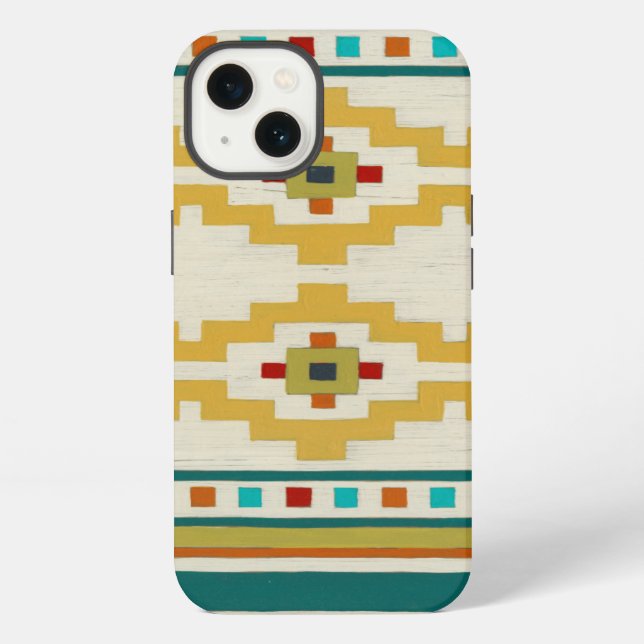 Funda Para iPhone Geometría del Sudoeste III (Reverso )