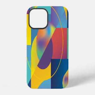 Funda Para iPhone 12 Geométrica Creativa: Cubierta de cosecha abstracta