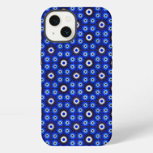 Geométrica Zellige Azul Mística