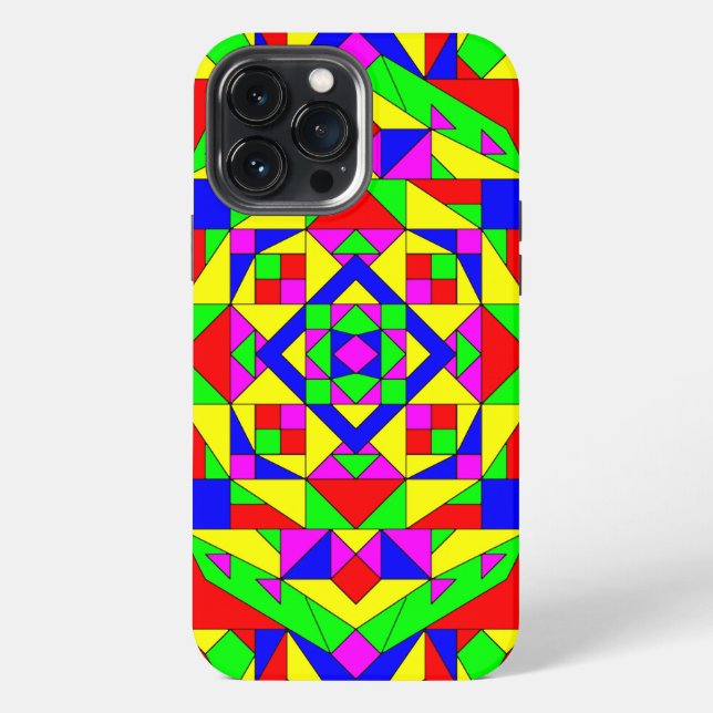 Funda Para iPhone Geométrico Cool (Reverso )