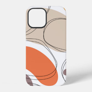 Funda Para iPhone 12 Geométrico dibujado a mano sin costuras moderno ab