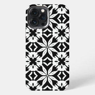 Funda Para iPhone 13 Pro Max Geométrico Minimalista Blanco y Negro