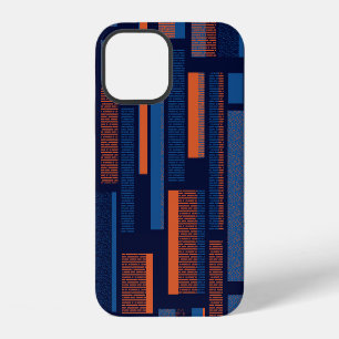 Funda Para iPhone 12 Geométrico urbano, patrón continuo moderno
