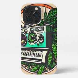 Funda Para iPhone 13 Pro gift for music&weed lovers