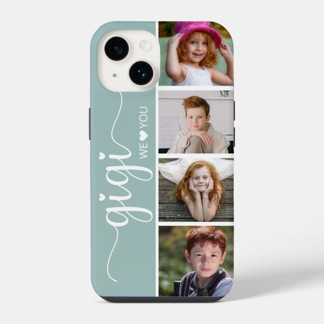 Funda Para iPhone Gigi 4 Foto (Reverso )