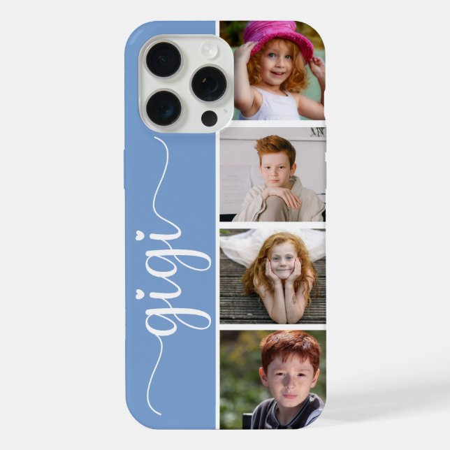 Funda Para iPhone Gigi 4 Foto (Reverso )