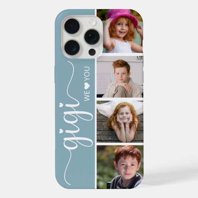 Funda Para iPhone Gigi 4 Foto (Reverso )