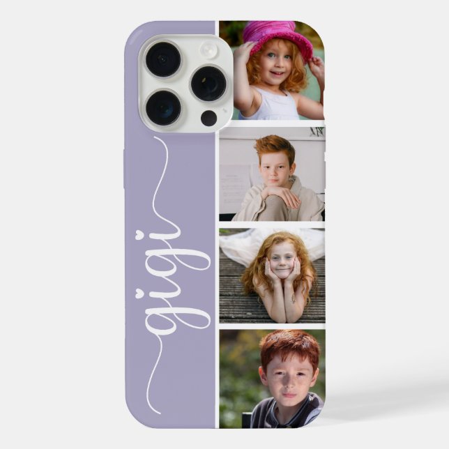 Funda Para iPhone Gigi 4 Foto (Reverso )