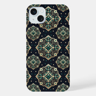 Gilded Emerald Mandala