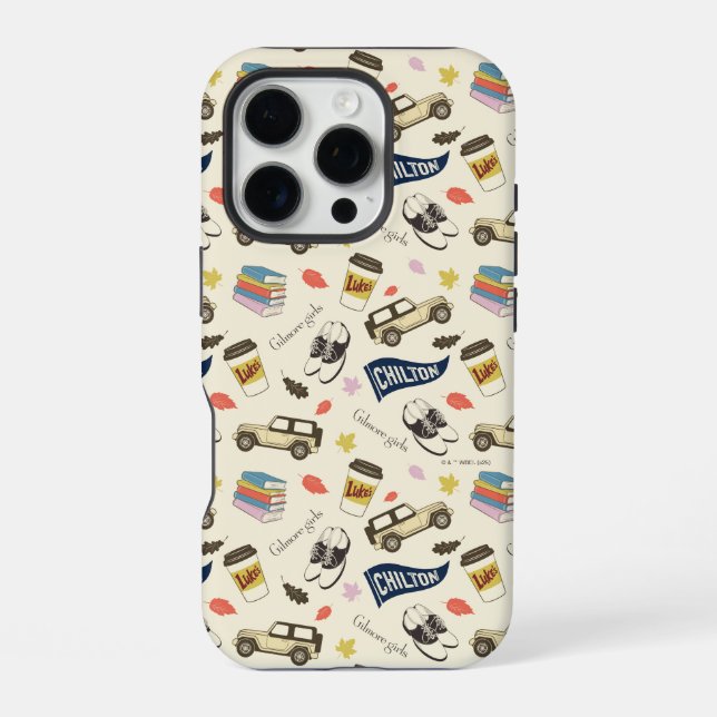Funda Para iPhone Gilmore Girls Chilton Fall Pattern (Reverso )