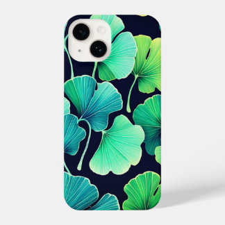 Funda Para iPhone 14 Ginko biloba leaves