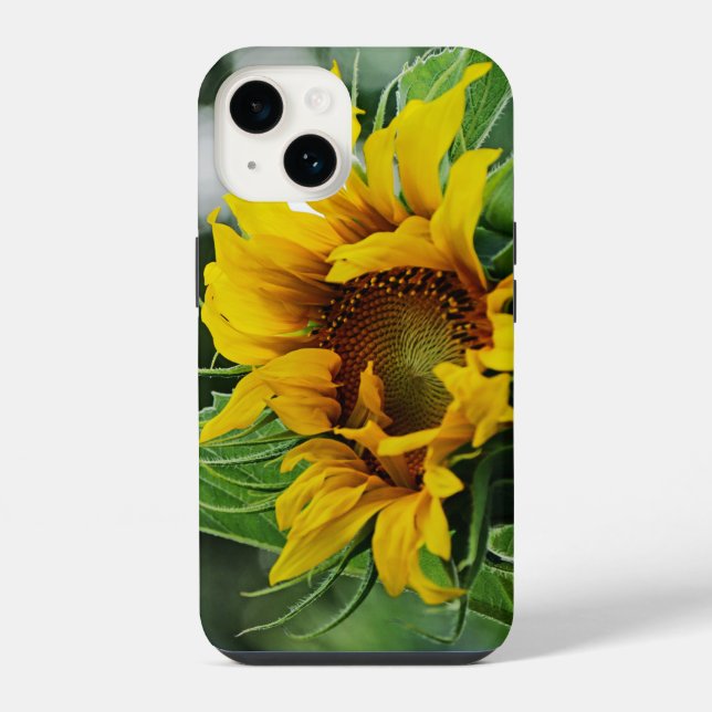Funda Para iPhone Girasol (Reverso )