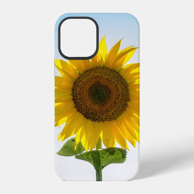 Funda Para iPhone Girasol amarillo (Reverso )