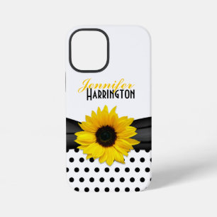 Funda Para iPhone 12 Mini Girasol Chic de Lunares