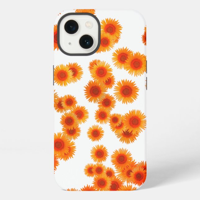Funda Para iPhone Girasol de RedF (Reverso )