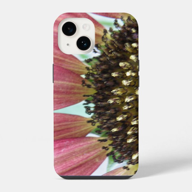Funda Para iPhone Girasol Rosa (Reverso )
