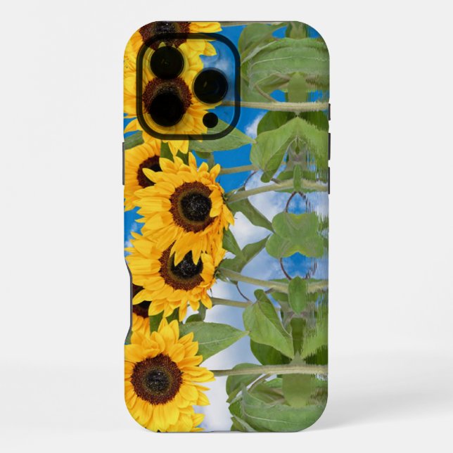 Funda Para iPhone Girasoles (Reverso )