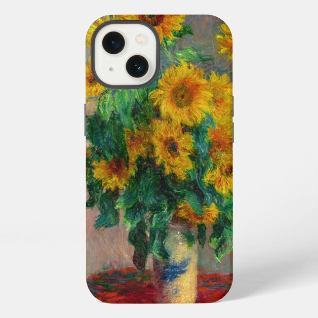 Funda Para iPhone Girasoles de Monet (Reverso )