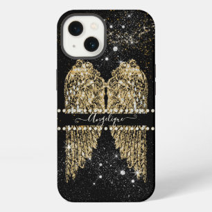 Girly Angel Wings Moda Diamond Gold Sparkle Jewels