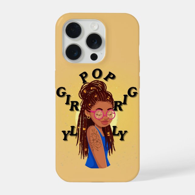 Funda Para iPhone Girly pop locs phone case (Reverso )