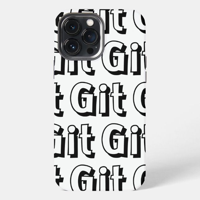 Funda Para iPhone Git (Reverso )