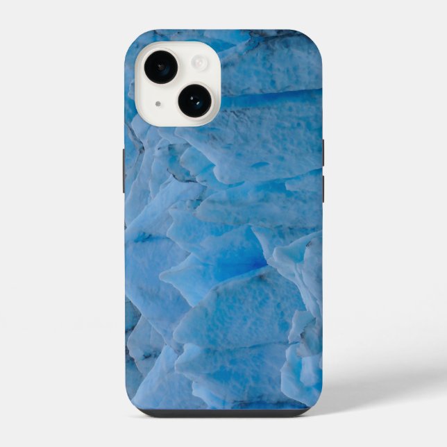 Funda Para iPhone Glaciar azul (Reverso )