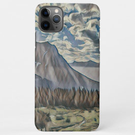 Funda Para iPhone 11Pro Max Glancier National Park Art Phone Case