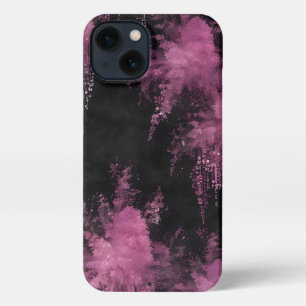 Glitter Rosa sobre Negro