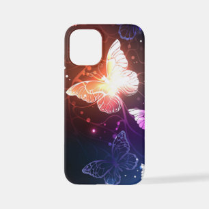 Funda Para iPhone 12 Mini Glowing Night Butterflies