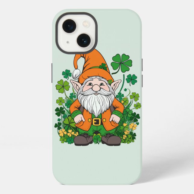 Funda Para iPhone Gnome irlandés (Reverso )
