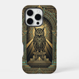 Funda Para iPhone 16 Pro Golden Owl Guardian | iPhone 16 Pro Case