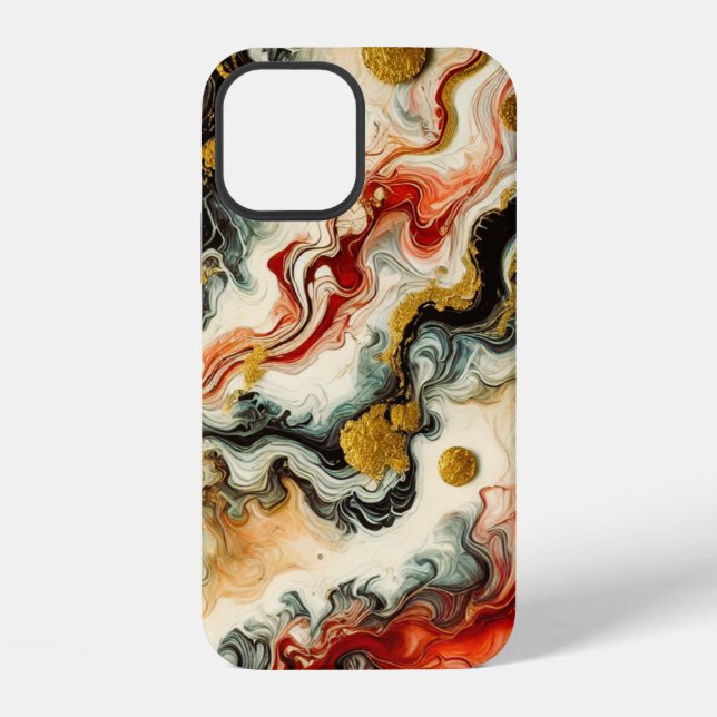 Funda Para iPhone Goldene Flüsse (Reverso )