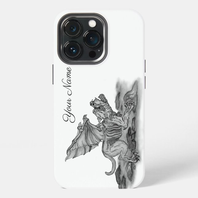 Funda Para iPhone Golem Gárgola (Reverso )