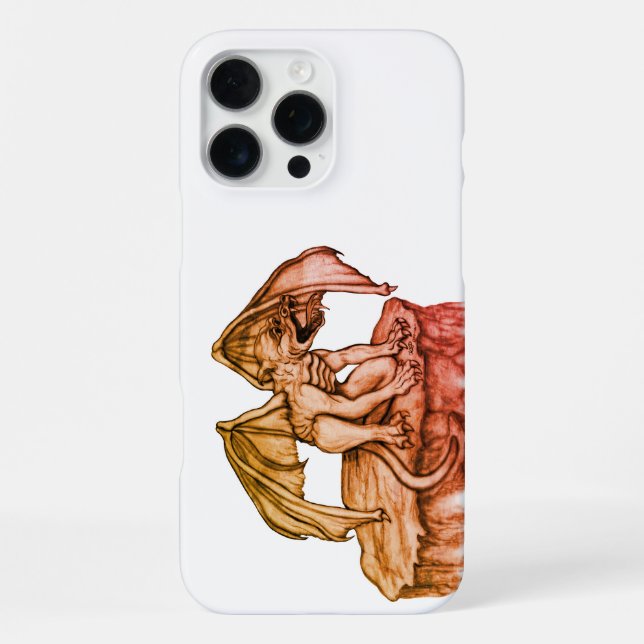 Funda Para iPhone Golem Gárgola (Reverso )