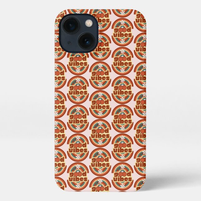 Funda Para iPhone Good Vibes (Reverso )