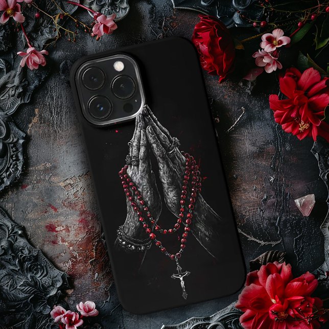 Funda Para iPhone Gótica de manos rezando (Subido por el creador)
