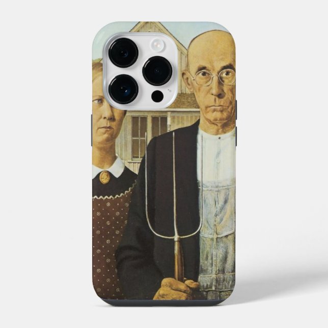 Funda Para iPhone Gótico americano (Reverso )
