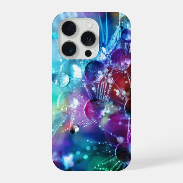Funda Para iPhone Gotitas Coloridas (Reverso )