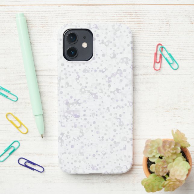 Funda Para iPhone Grabación de caracteres digital (En el escritorio)